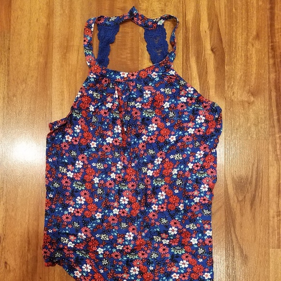 Self Esteem Tops - Women's Self Esteem brand floral tank top Self Esteem Tops - Women's Self Esteem brand floral tank top